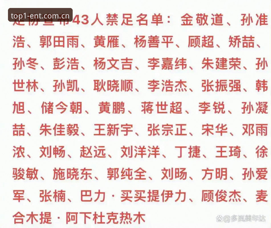 足协第三批禁足名单解读：足球公信力重建的实用指南